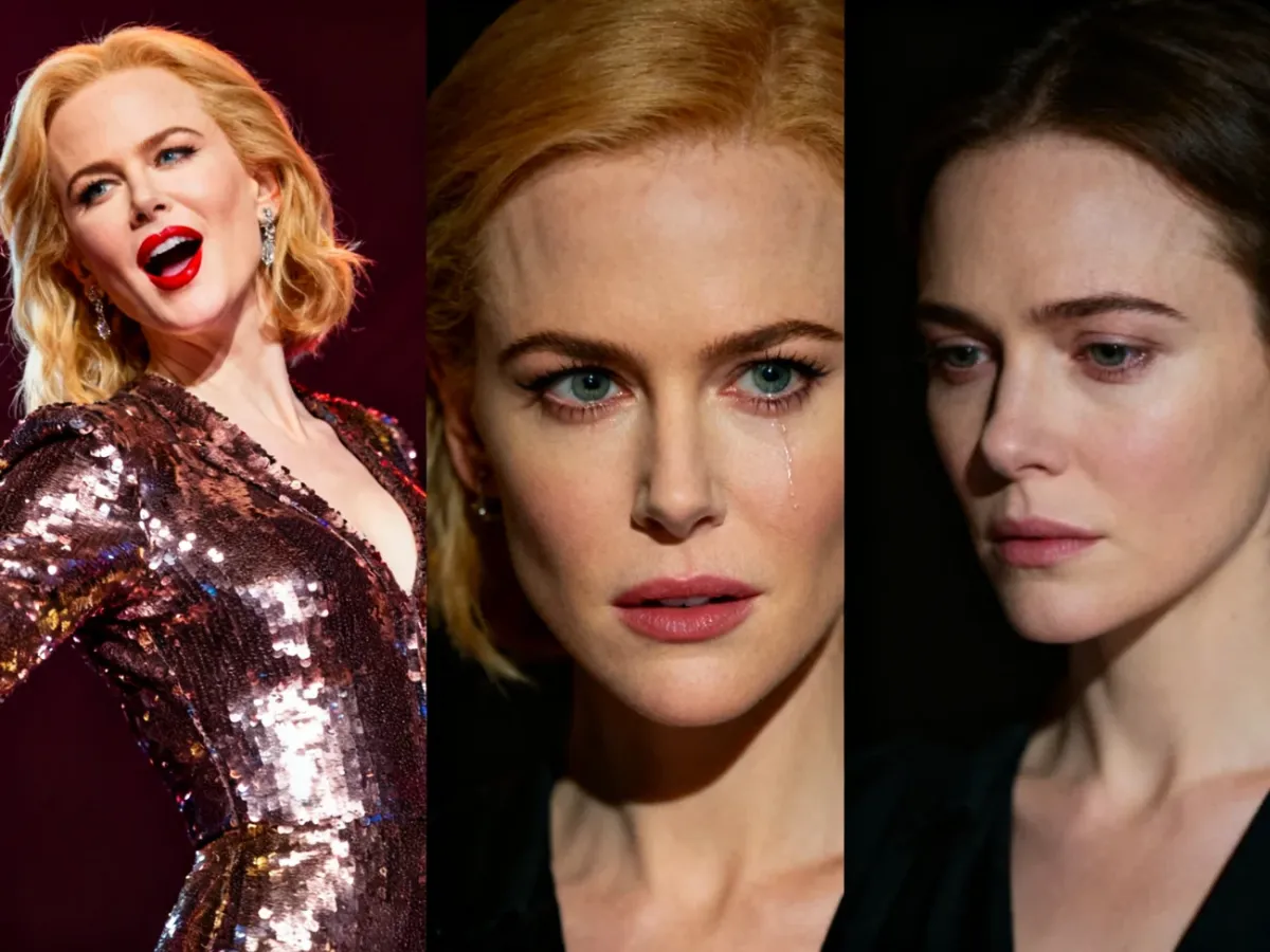 Artystyczny portret Nicole Kidman ukazujący różne oblicza jej aktorstwa